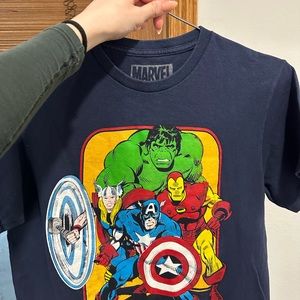 RARE Vintage Vintage Marvel Avengers Hulk Shirt 90s Comics